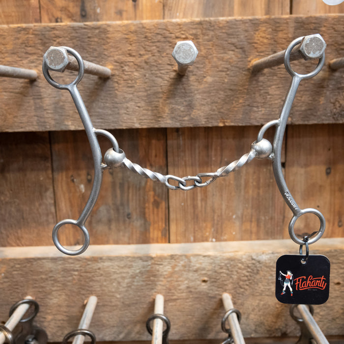 Flaharty Reg'lar Betty Slow Twist Center Chain Bit Tack - Bits Flaharty