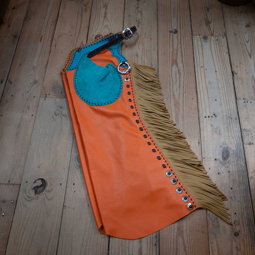 Teskey's "101" Medium Stepthrough Cowboy Chaps Tack - Chaps & Chinks Teskey's