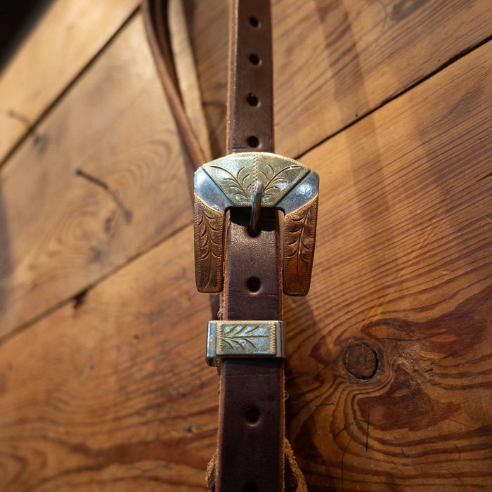 Joe Hipp Split Ear Headstall w/ Teskey's Hardware Tack - Headstalls Joe Hipp