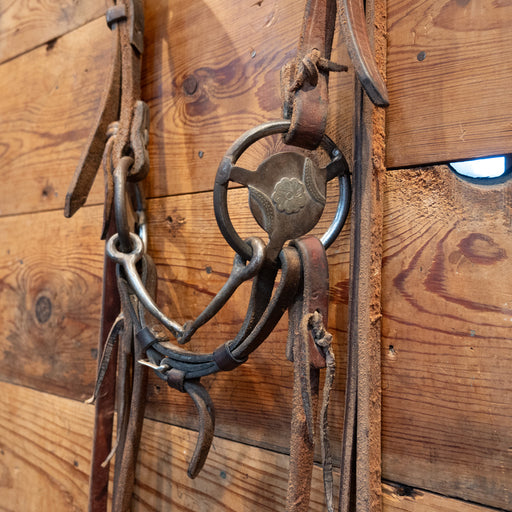 Locked O-Ring Snaffle Bridle Rig Tack - Rigs MISC