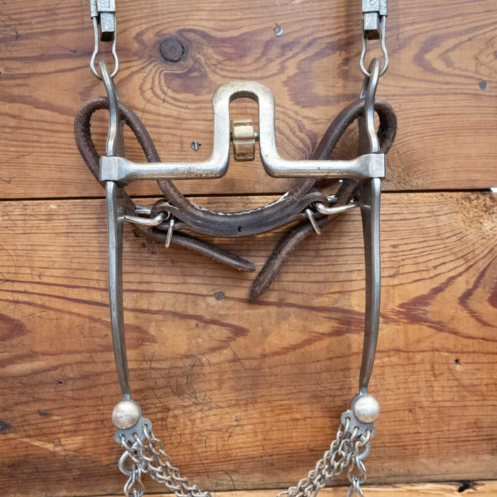 Garcia Silver Mounted Flat Port Bit w/Roller 1/2 Rig Tack - Rigs Garcia
