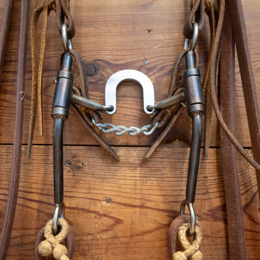 BA Floating Port Bridle Rig w/ Split Ear Headstall Tack - Rigs MISC