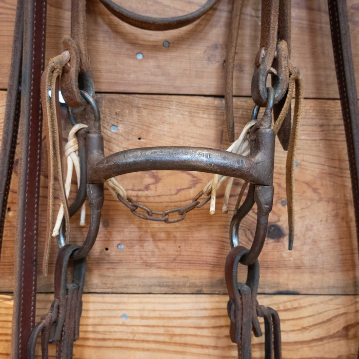 John Israel Mullen Bridle Rig w/Craig Lewis Headstall
