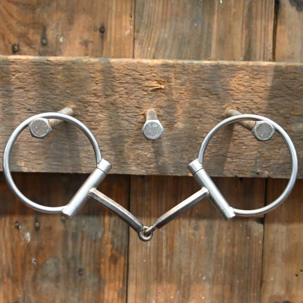 Sampson - Hexagon 2-Piece Snaffle Bit TI1059 Tack - Bits Sampson