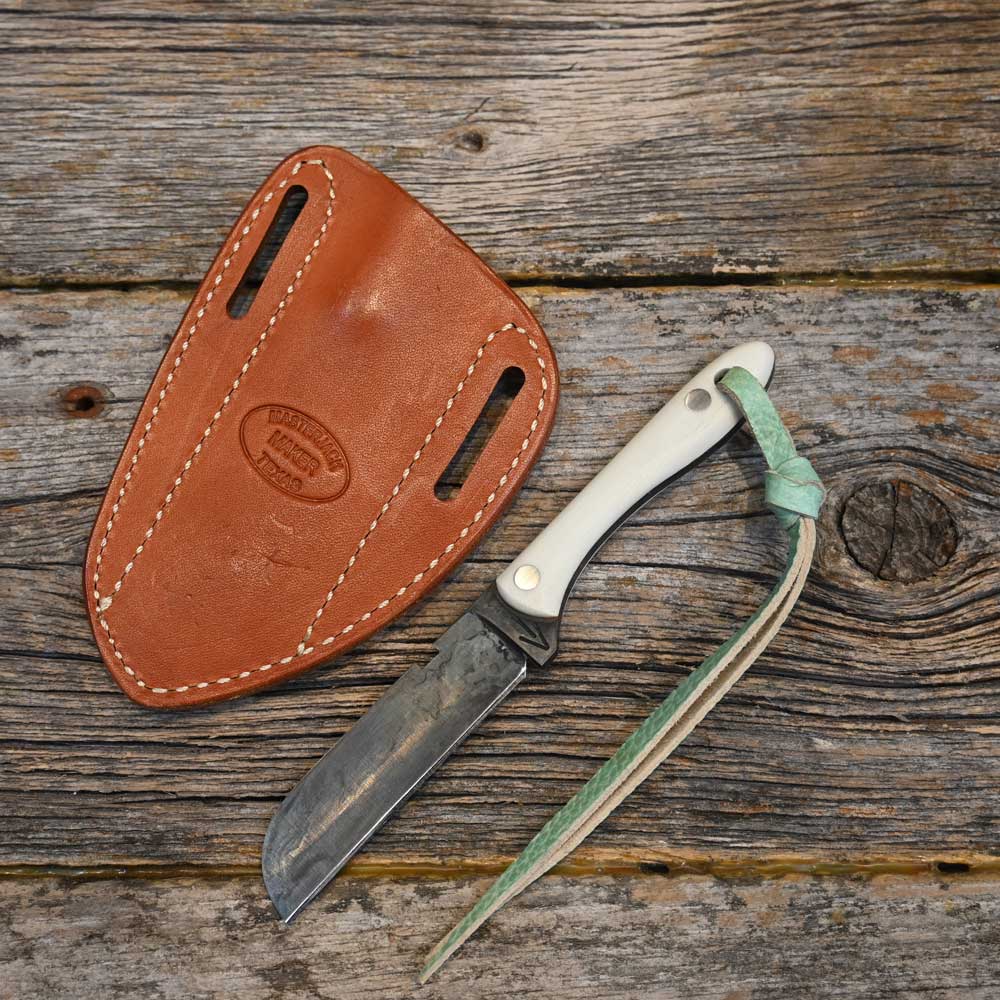 MasterJack Knife with Leather Sheath MJK002 Knives MasterJack   