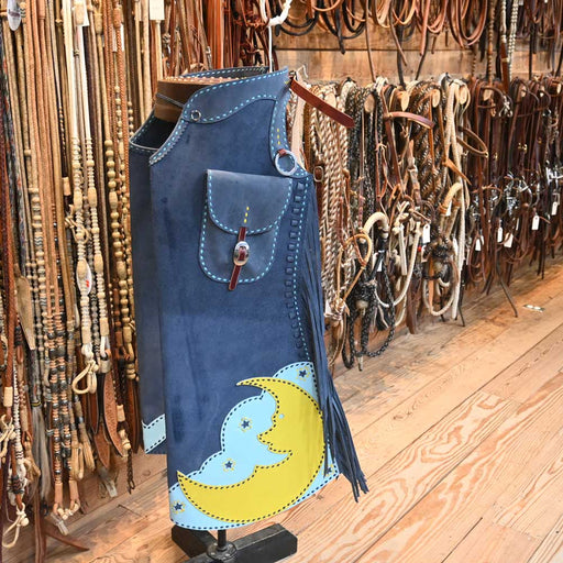 Gerry Gesell "Yellow Moon" Chaps Tack - Chaps & Chinks Gerry Gesell