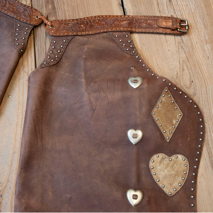 Vintage RT Frazier Batwing Chaps