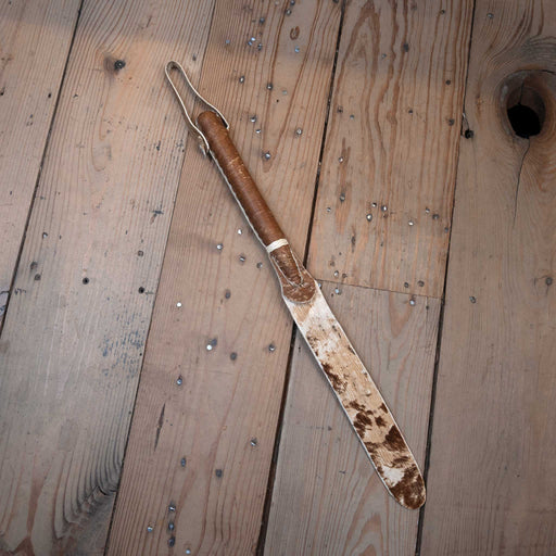 Handmade Rawhide Argentine 22" Quirt w/Popper Tack - Whips, Crops & Quirts Teskey's