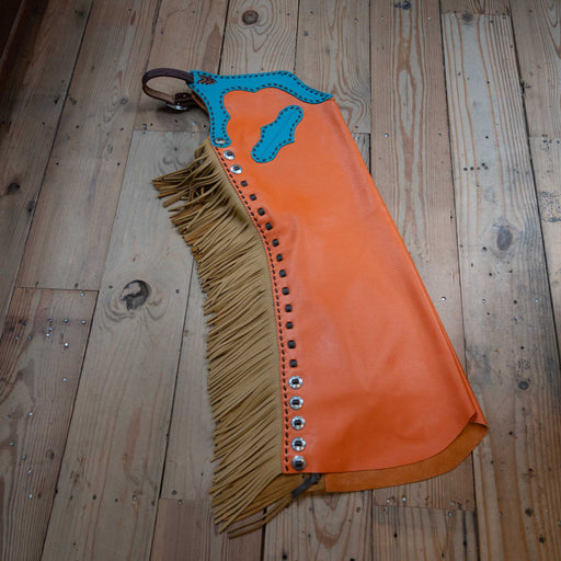 Teskey's "101" Medium Stepthrough Cowboy Chaps Tack - Chaps & Chinks Teskey's