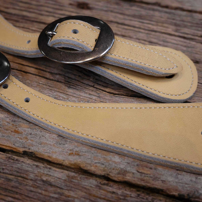Ross Bullinger Tan Chap Leather Spur Straps