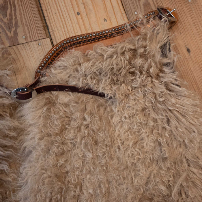 Champagne Angora Wooley Shotgun Chaps