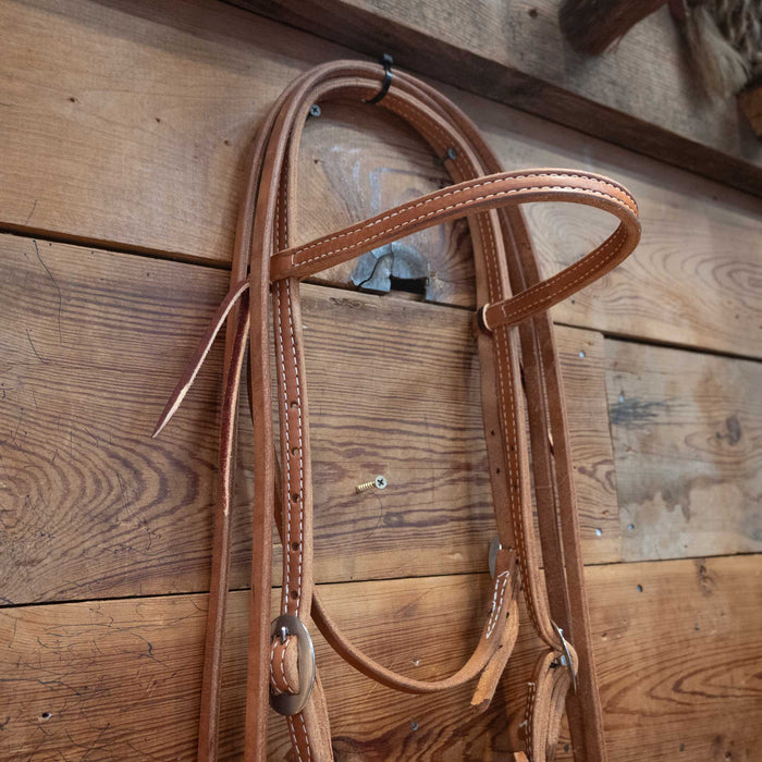 Cow Horse Supply D-Ring Dogbone Bridle Rig