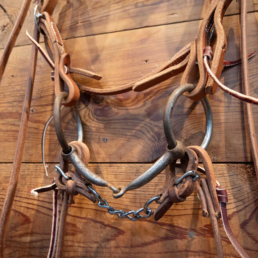 Quisenberry O-Ring Snaffle Bridle Rig Tack - Rigs Graeme Quisenberry