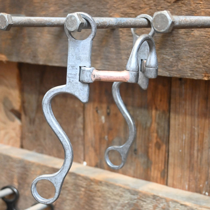 Josh Ownbey Cowboy Line 7 1/2" Correction with Copper Bars Bit Tack - Bits Josh Ownbey Cowboy Line