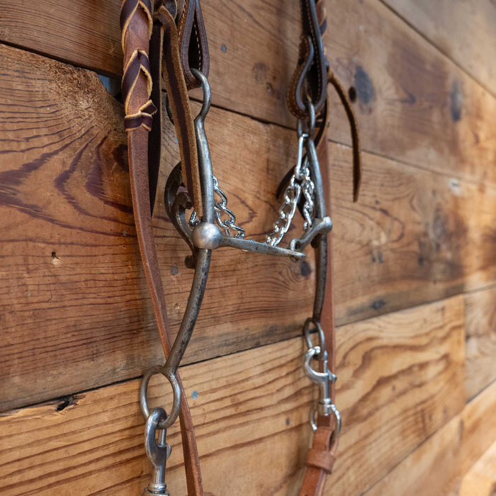 Josh Ownbey Cowboy Line Square Snaffle Bridle Rig