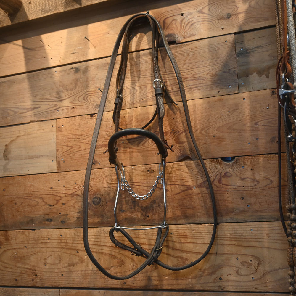 Bridle Rig Hackamore Bit SBR457 Sale Barn misc   