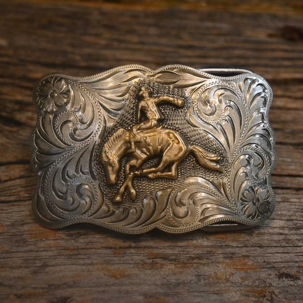 Teskey's Bucking Horse Buckle   _CA786 ACCESSORIES - Additional Accessories - Buckles Teskey's   