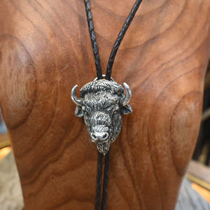 Comstock Heritage - The Buffalo & Hooves Bolo Tie 016 ACCESSORIES - Additional Accessories - Buckles Comstock Heritage   