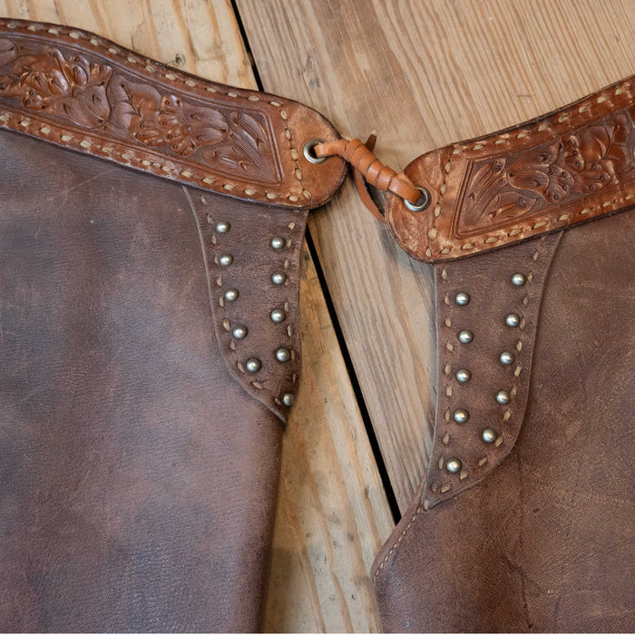 Vintage RT Frazier Batwing Chaps