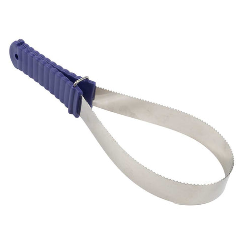 Teskey's Metal Shedding Blade With Grip Equine - Grooming Teskey's Saddlery Purple