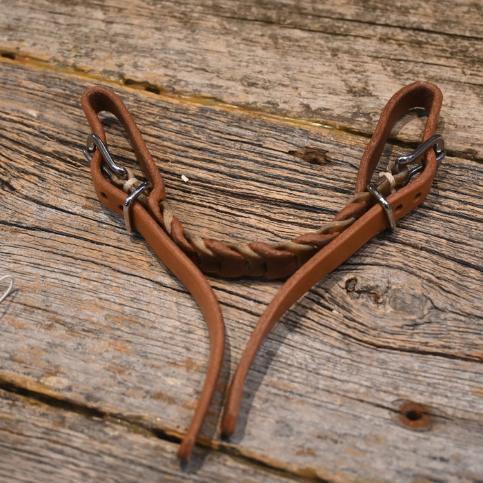 Handmade by Billy Albin Rawhide & Leather Braided Curb Collectibles Billy Albin