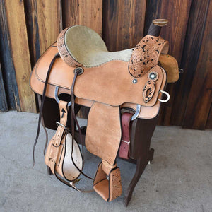 15.5" MASTER ROPING SADDLE Saddles Master Saddles   