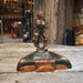 Mid-Century Bow-Legged Sheriff Copper Ashtray Collectibles Teskey's