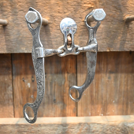 David Fleming Engraved Floating Spoon Bit Tack - Bits David Fleming
