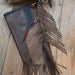 Large Dark Chocolate Slick Leather Chinks Tack - Chaps & Chinks Teskey's