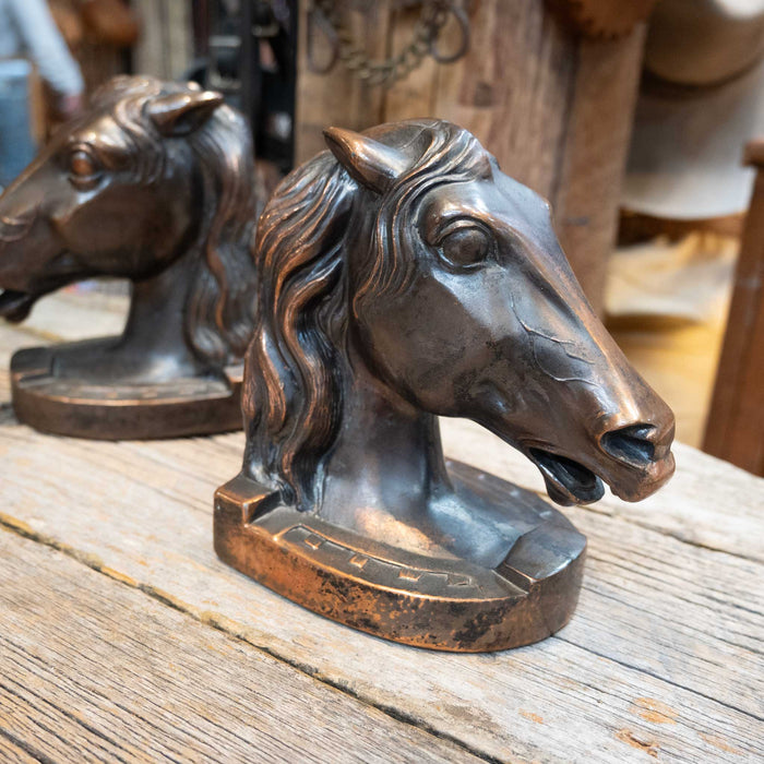 Vintage Horse Head Bookends Collectibles Teskey's