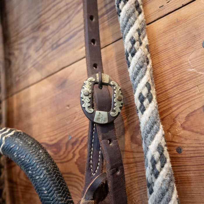 Bosal w/ Mohair Mecate Reins Tack - Nosebands & Tie Downs MISC
