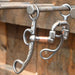 Kerry Kelley 50 Silver Mounted Extended Milkman Hinge Port Tack - Bits Kerry Kelley