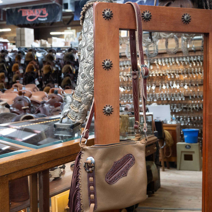 Handmade Crossbody Chap Purse