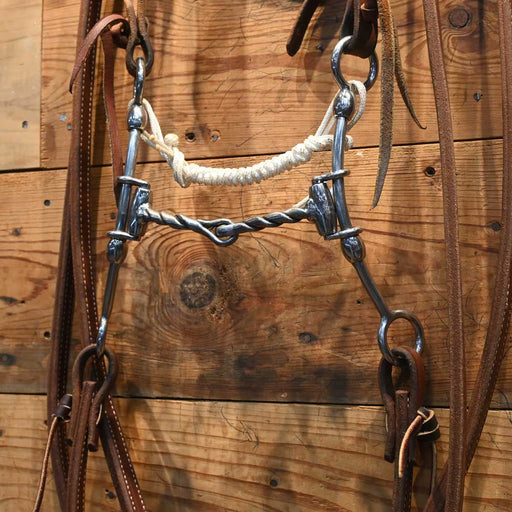 Cow Horse Supply Sliding DL Snaffle Gag Barrel Rig Tack - Rigs Cow Horse Supply