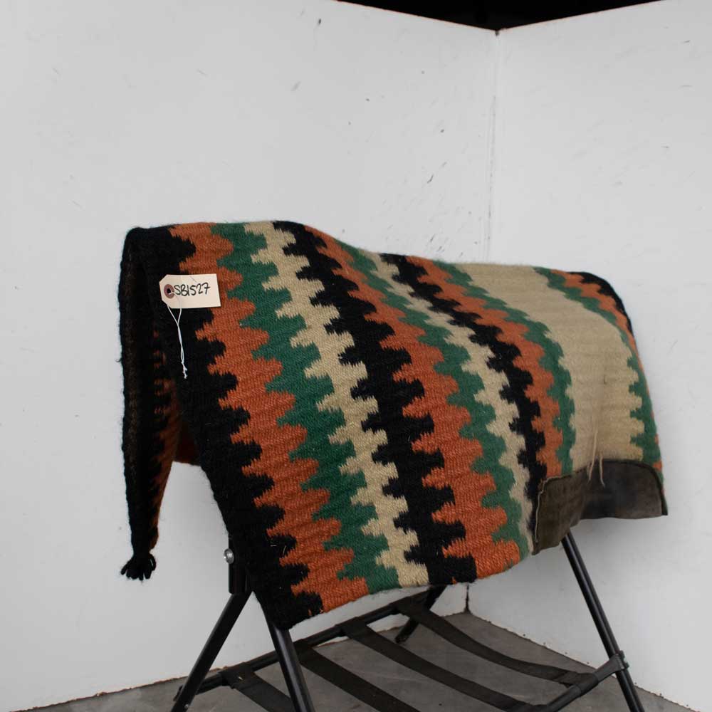 Used Saddle Blanket with Wear Leathers Sale Barn MISC   