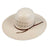 American Fancy Vent Open Crown Straw Hat HATS - STRAW HATS American Hat Co.   