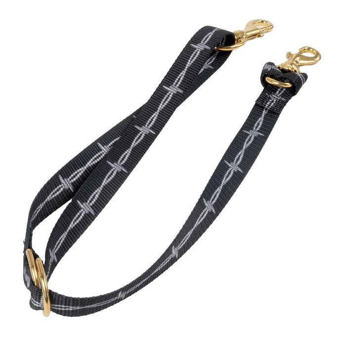Teskey's Nylon 1" Tie Down Strap Tack - Nosebands & Tie Downs Teskey's Barbed Wire