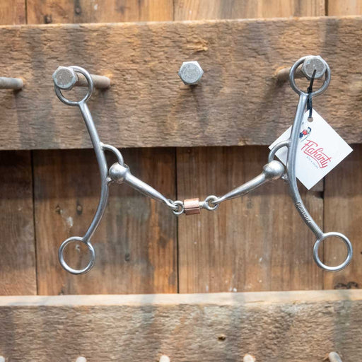 Flaharty Reg' Betty Smooth Dogbone Roller Bit Tack - Bits Flaharty