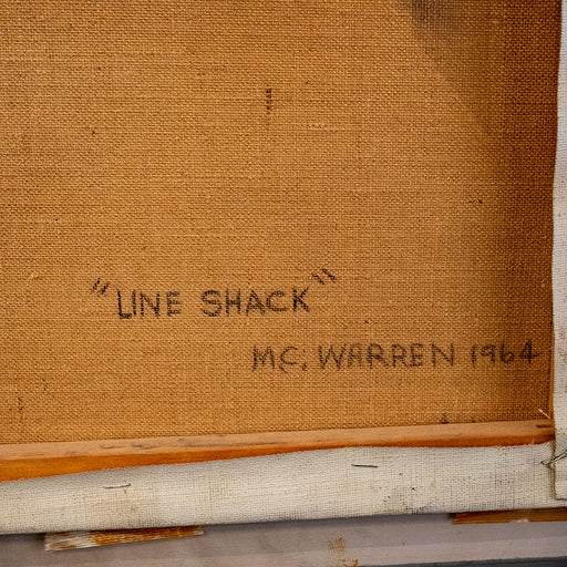 Line Shack 1964 By Melvin C Warren 644 Collectibles Melvin G. Warren