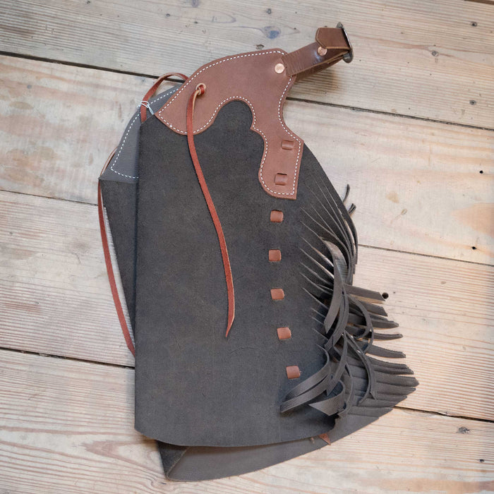 Kid's WLC's 18" Stepthroughs Chaps - Select Color Tack - Chaps & Chinks WLC Brown w/Tan