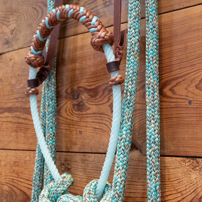 Massie Western Creations Turquoise Hackamore