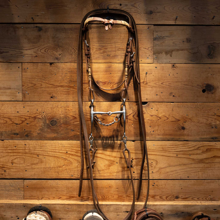 Smooth Snaffle Bridle Rig Tack - Rigs MISC