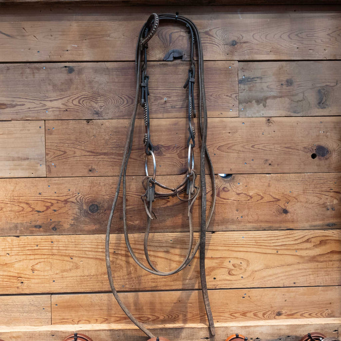 Classic Equine O-Ring Snaffle Bridle Rig