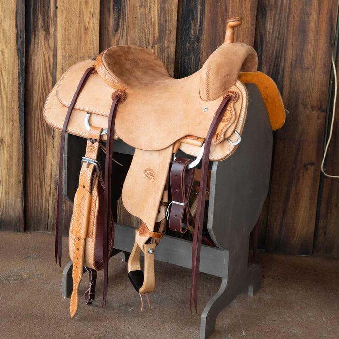 15.5" TESKEY'S PRO CUTTER RANCH CUTTER SADDLE