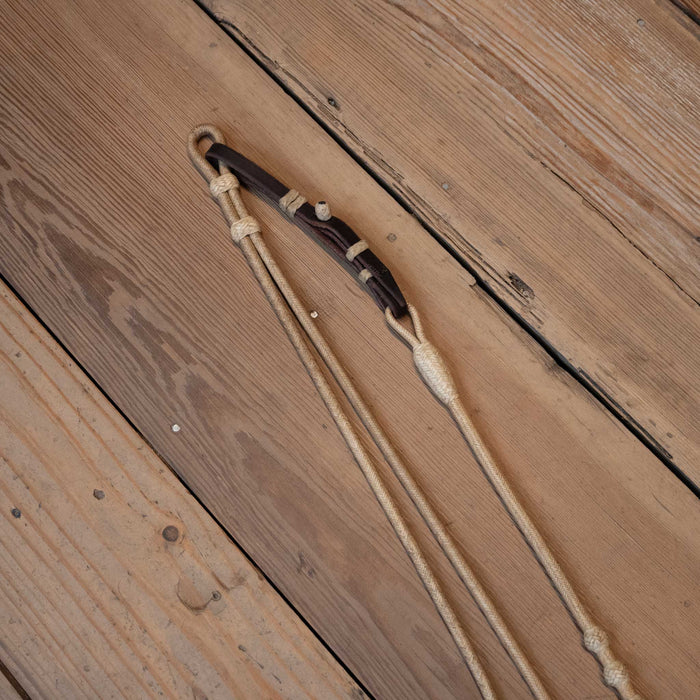 Handmade Rawhide Romel Reins