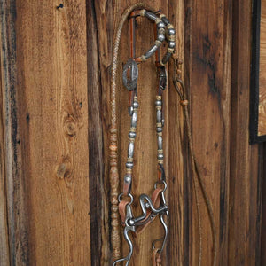 *Ready to Show* - Fancy Double Ear Headstall by Kathy's Show Equipment and a Kerry Kelley's Mounted Silver "Fancy Bit Line"   - RIG487 Tack - Rigs Kerry Kelley   