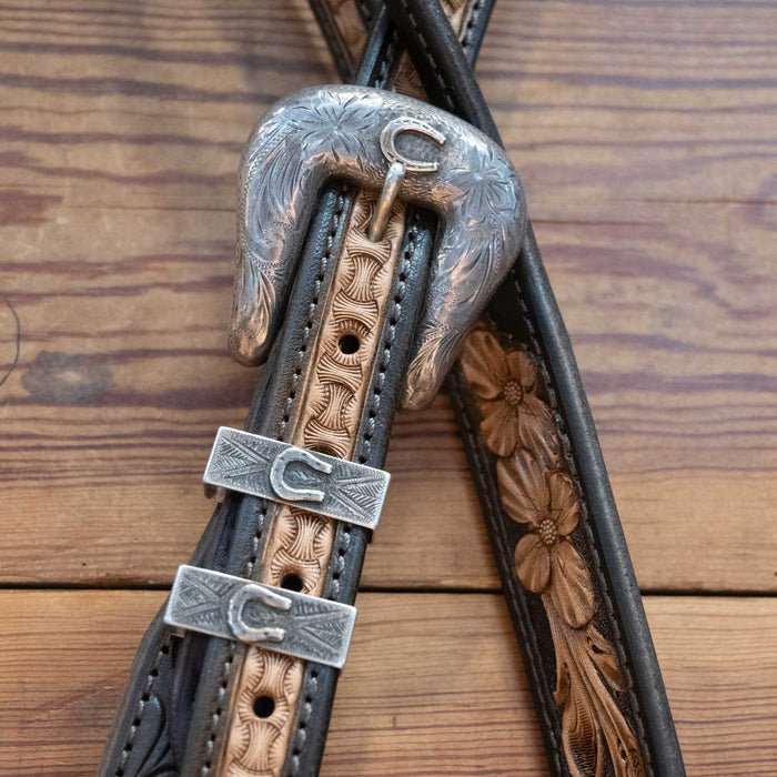 Randall Top Shelf Leather Split Ear w/Sunset Trails Buckle