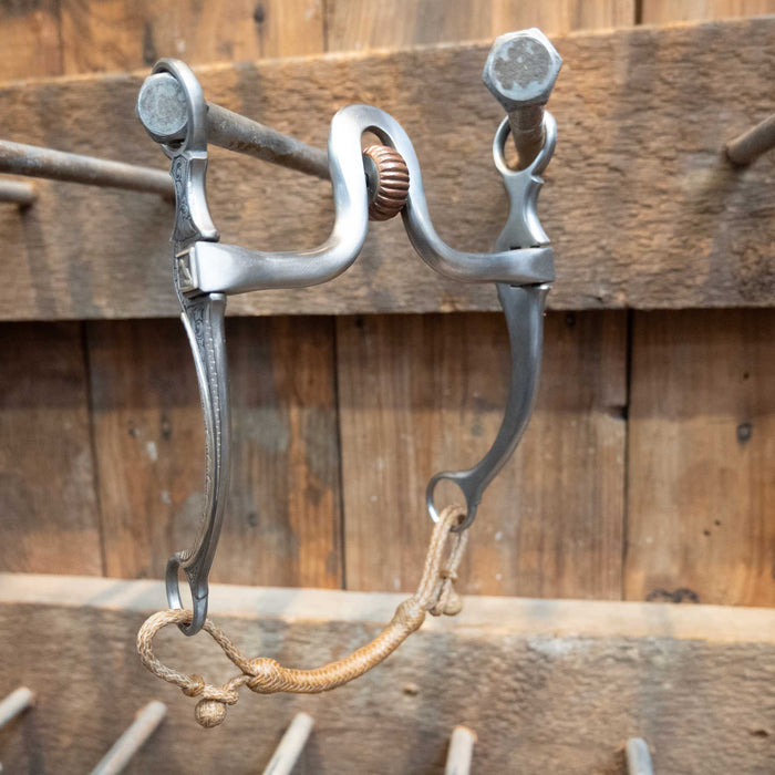 R. Looper Silver Engraved Tall Port w/Cricket Bit 1834