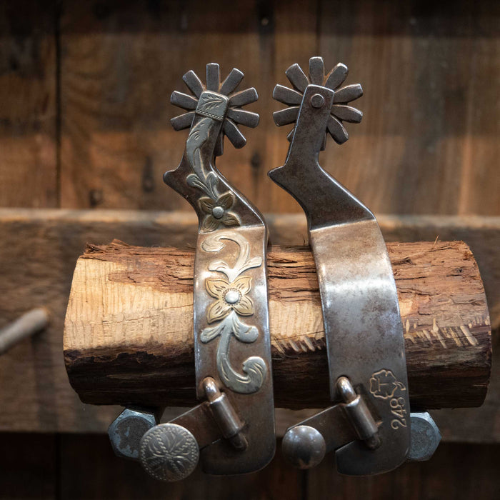 #248 Ron Tollison's Mounted Spurs