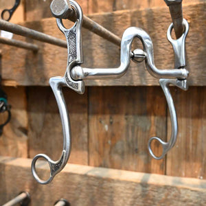 Kerry Kelley Silver Mounted "FANCY Bit Line" 7 - Lee Francois with Roller Bit KK1145 Tack - Bits Kerry Kelley